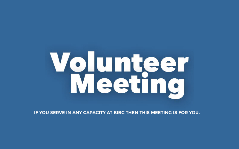 AllCall BIBC Volunteer Meeting Building & Grounds Blythe Island